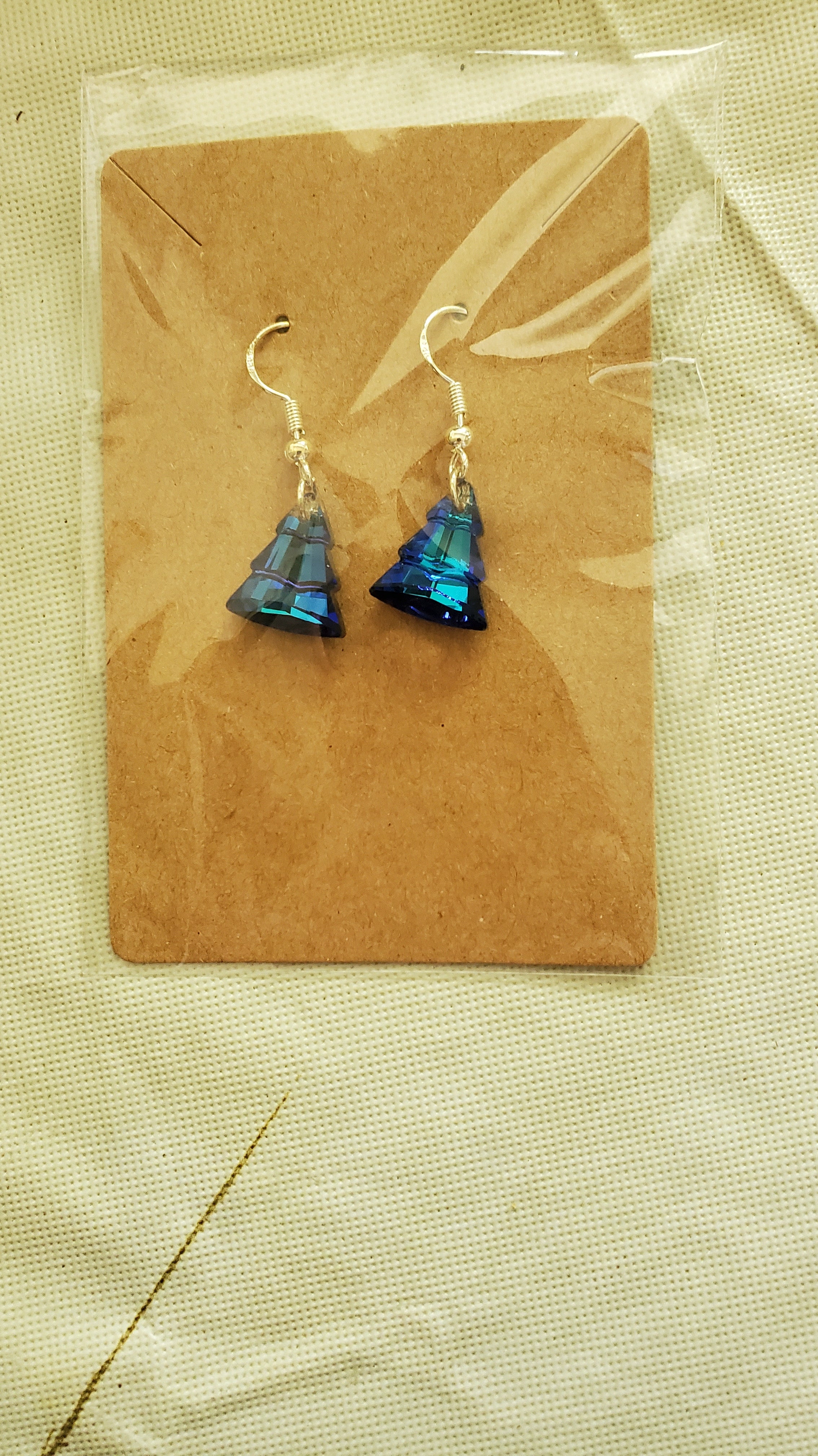 Blue Christmas trees