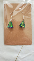 Green Crystal Christmas trees