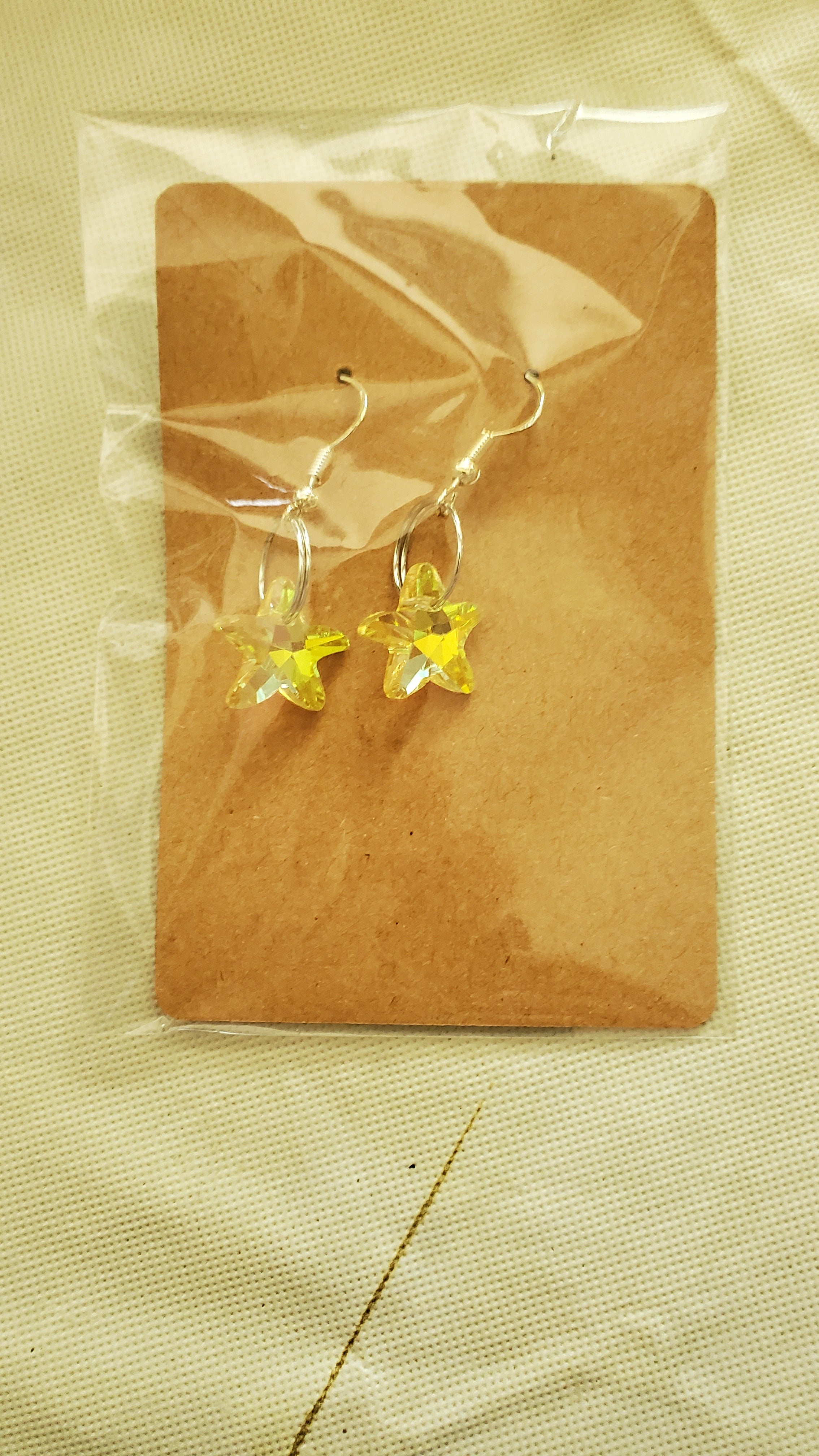 Yellow crystal