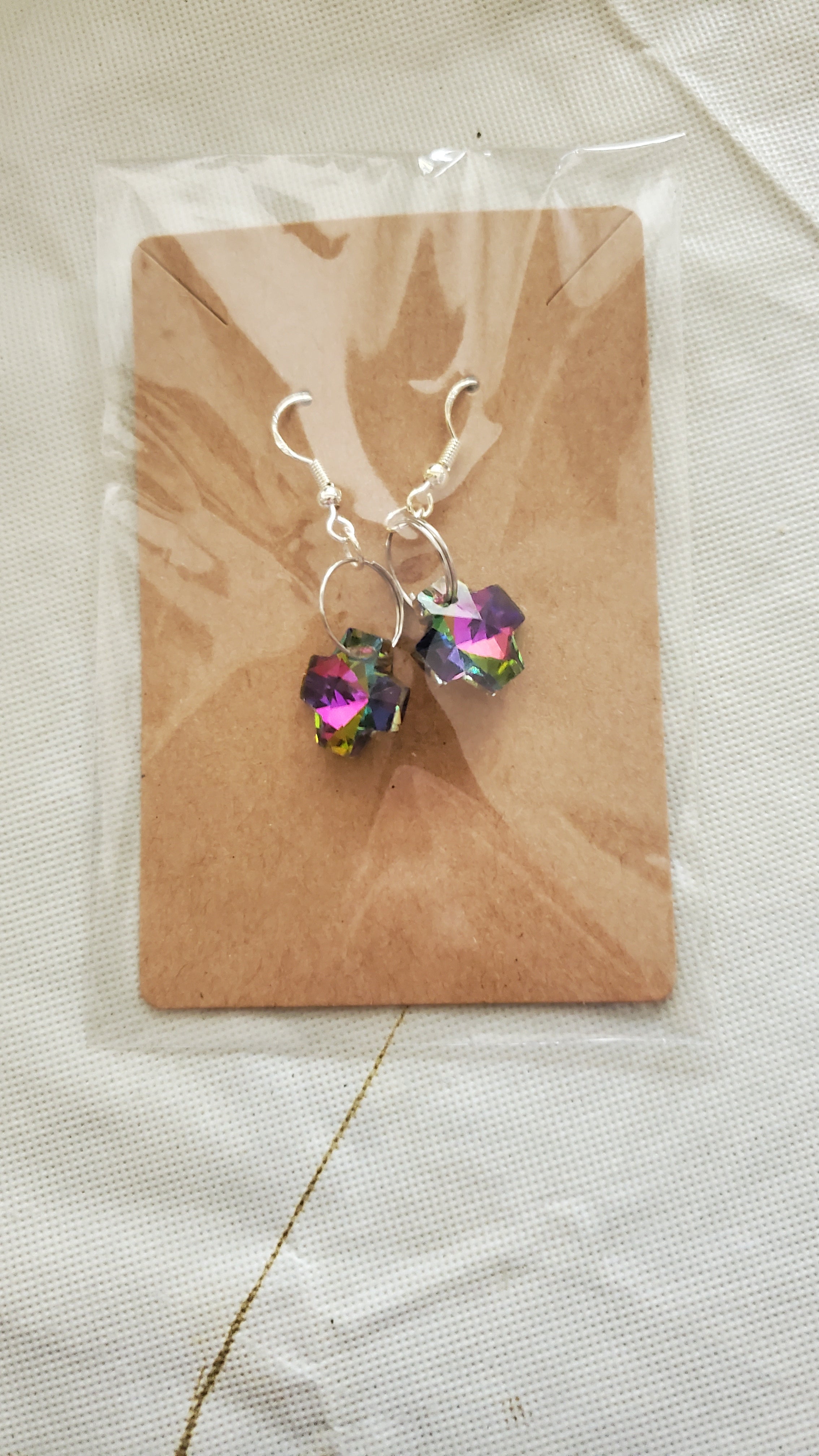 Crystal earrings