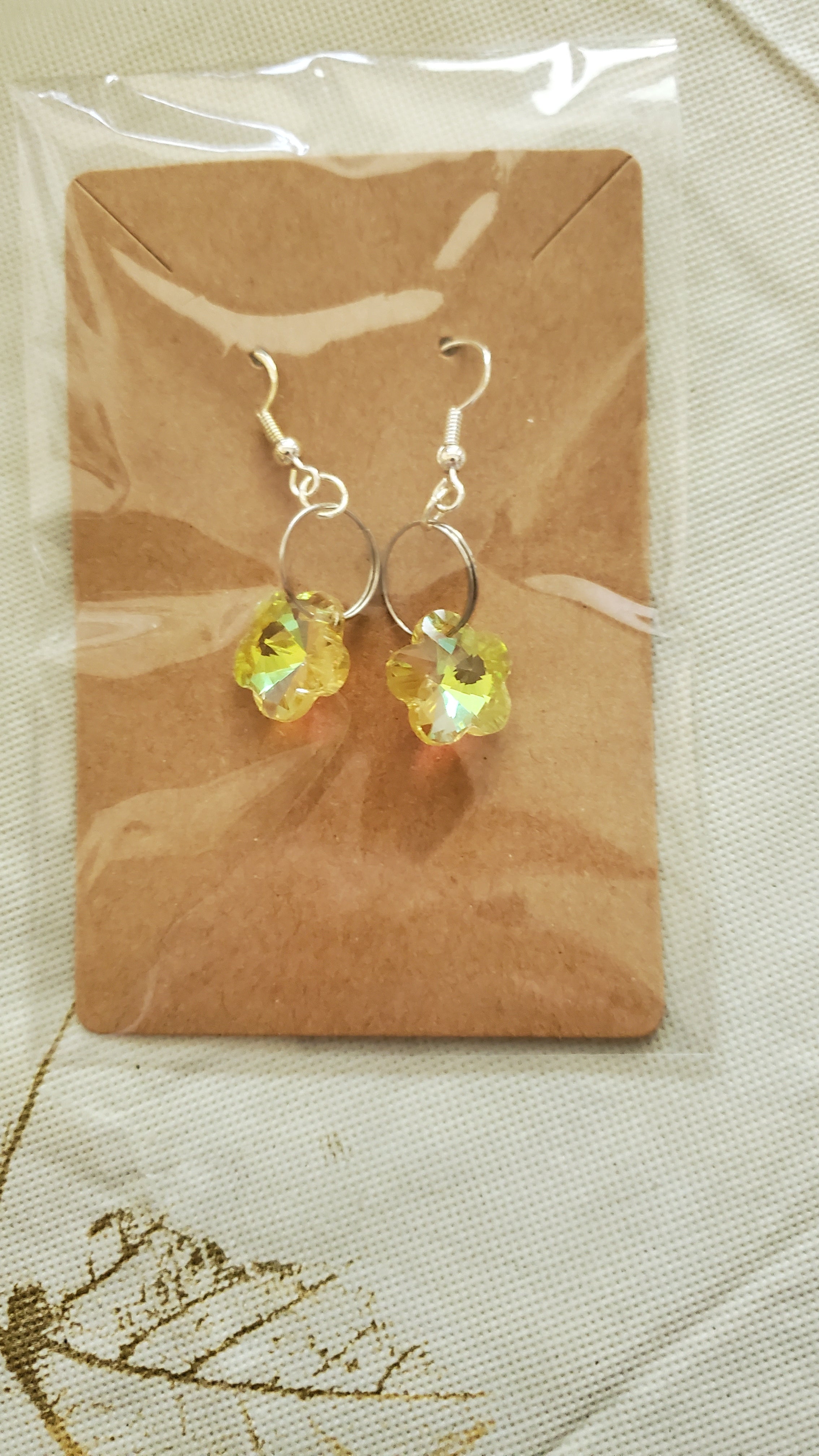 Crystal earrings