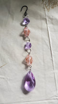 Crystal & glass suncatcher