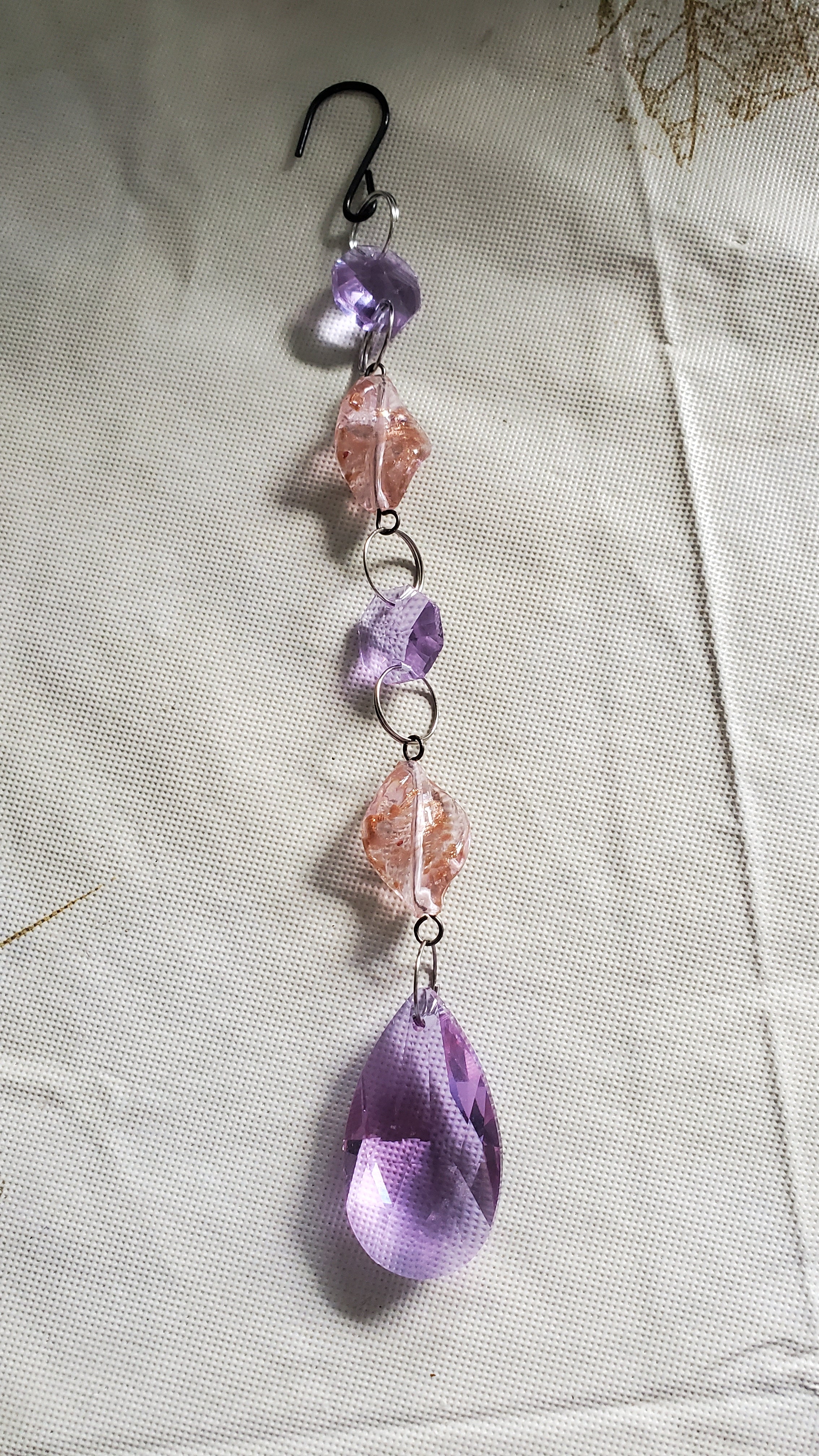 Crystal & glass suncatcher